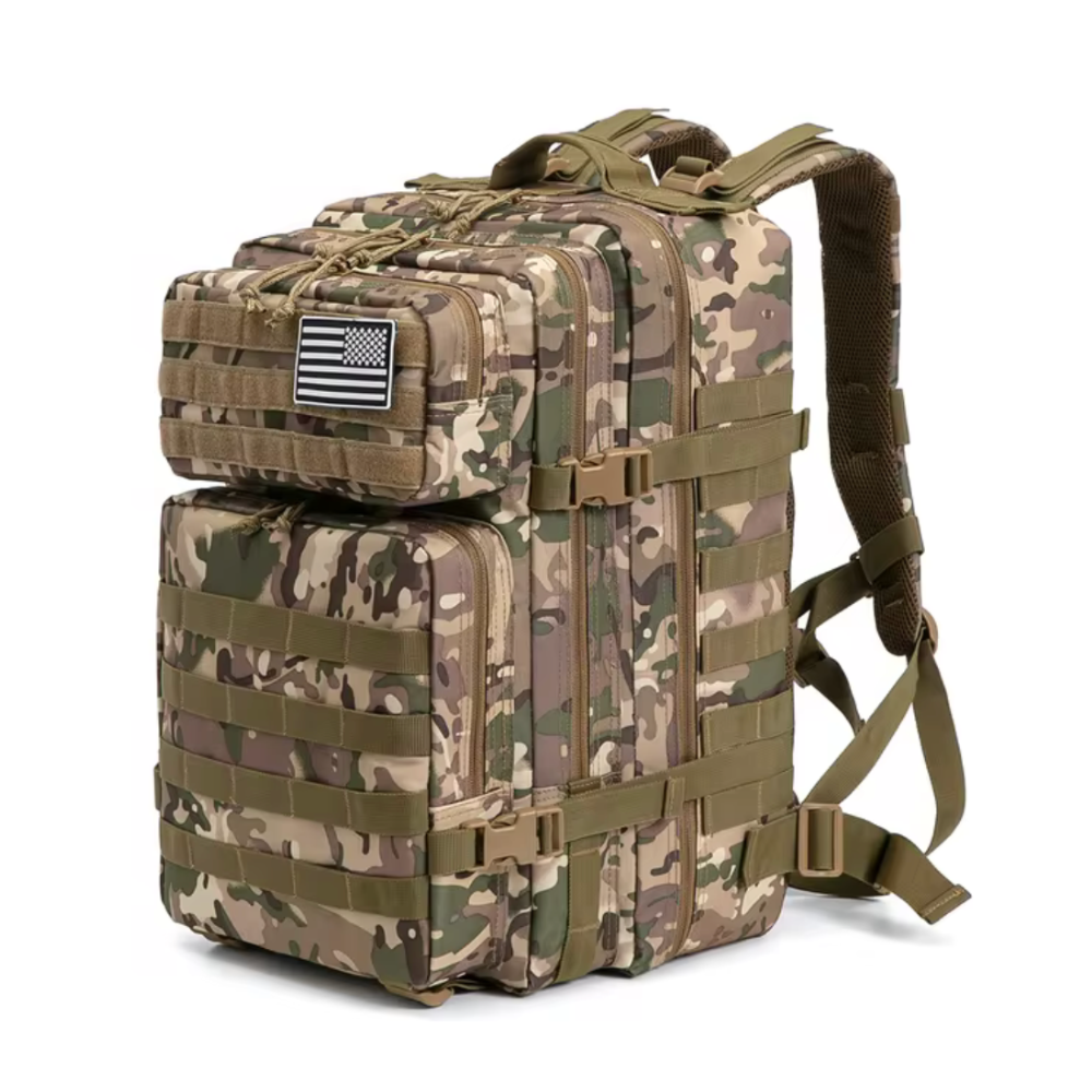 Sac à dos de voyage militaire - Sac tactique - Sac de randonnée - Grande capacité 45L - Delta