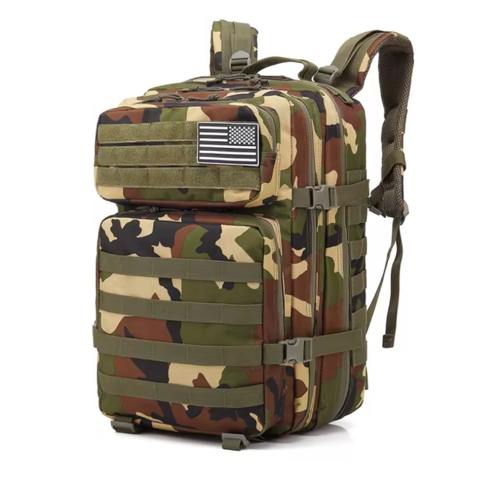 Sac à dos de voyage militaire - Sac tactique - Sac de randonnée - Grande capacité 45L - Delta