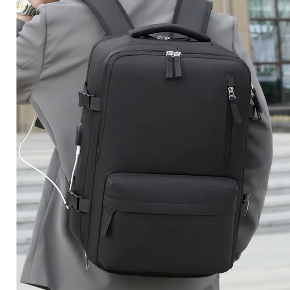 Sac à dos de voyage pour homme - Bagage cabine - Grande capacité avec prise USB  - Mood