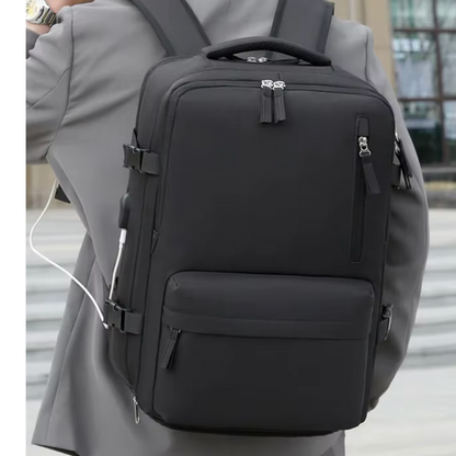 Sac à dos de voyage pour homme - Bagage cabine - Grande capacité avec prise USB  - Mood