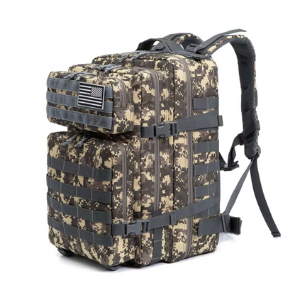 Sac à dos de voyage militaire - Sac tactique - Sac de randonnée - Grande capacité 45L - Delta