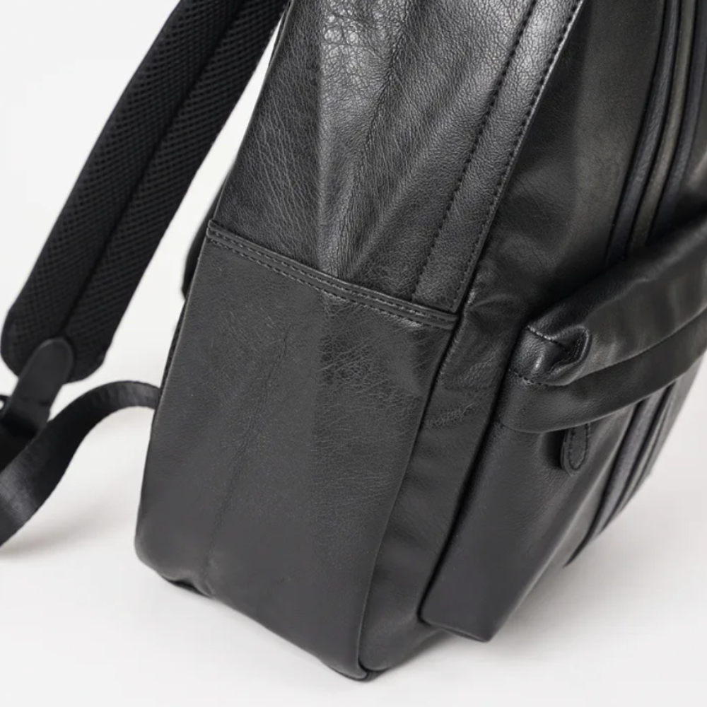 Sac à dos de voyage - en cuir PU pour homme - avec poche avant - Skara