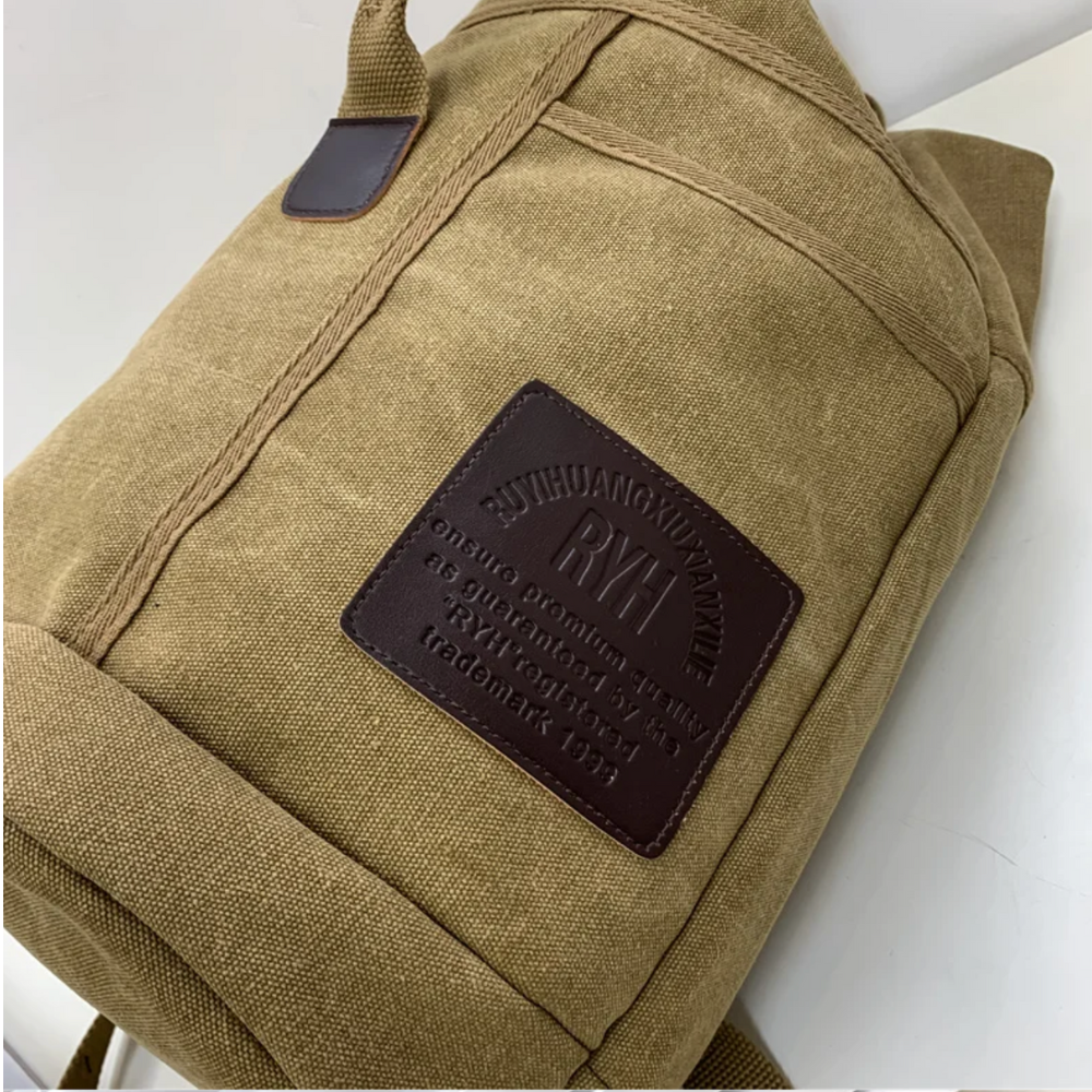 Sac à dos de voyage - en toile pour homme - RYH