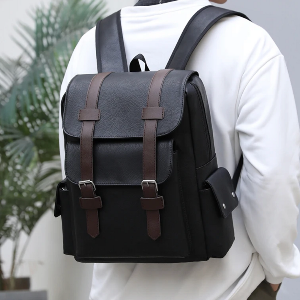 Sac à dos de voyage - homme &amp; femme - en cuir PU - Tönk