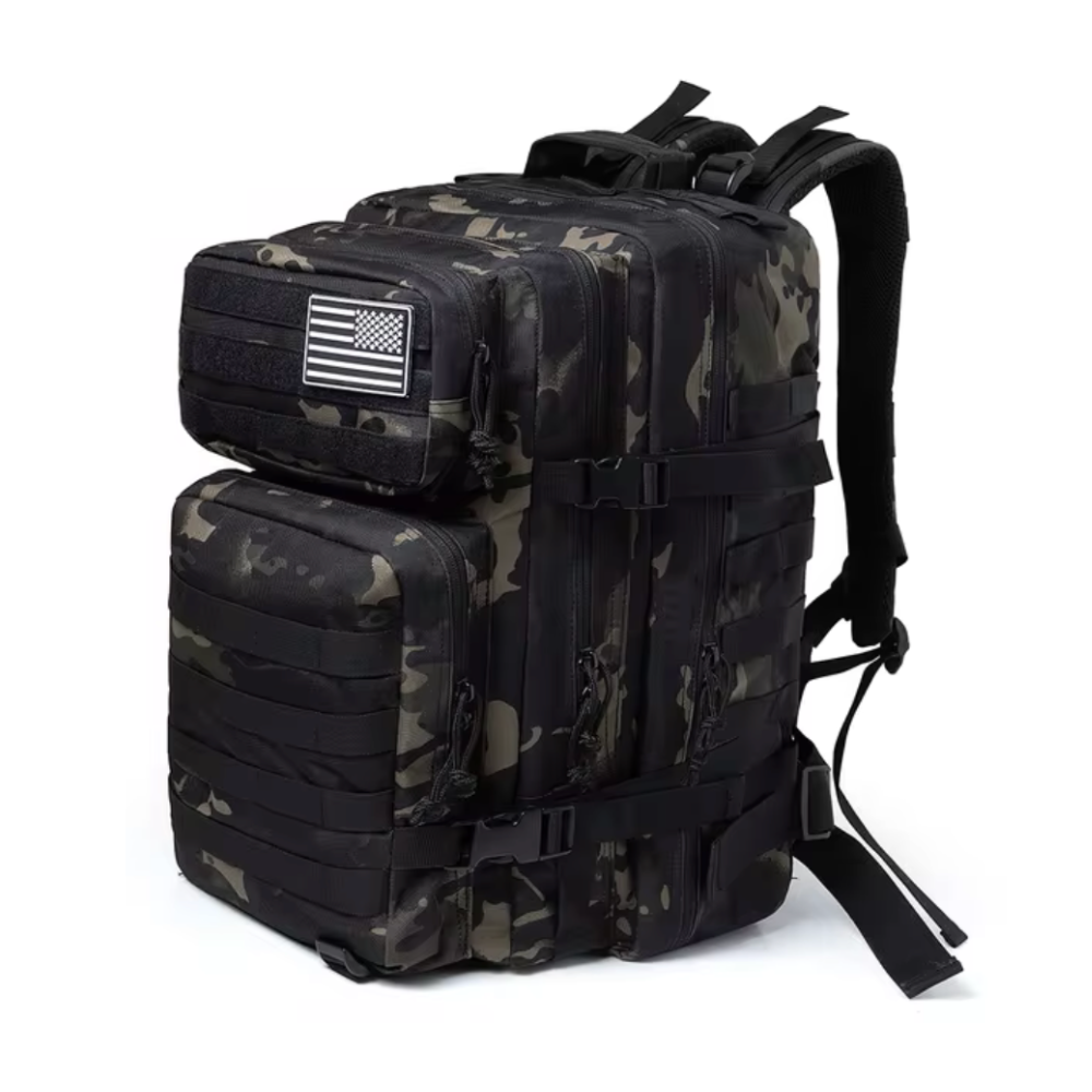 Sac à dos de voyage militaire - Sac tactique - Sac de randonnée - Grande capacité 45L - Delta