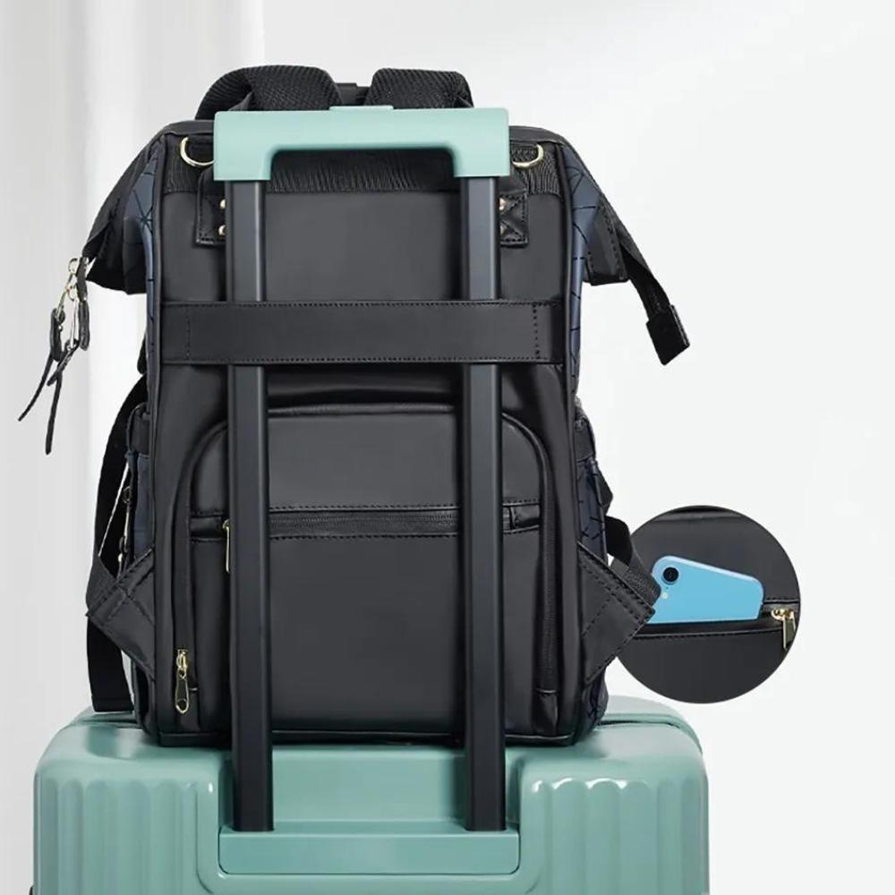 Sac à dos de voyage à langer  - avec port USB - Velara